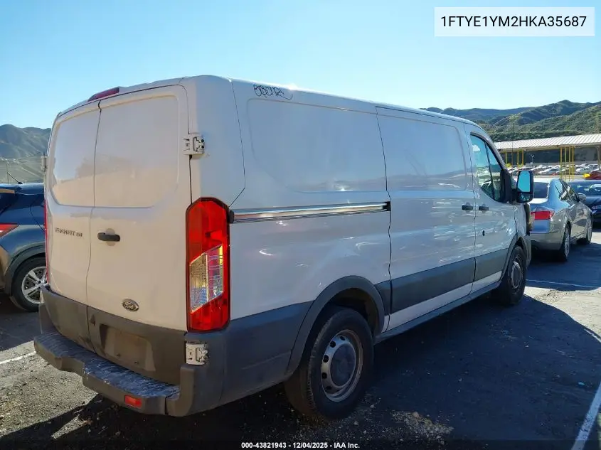 1FTYE1YM2HKA35687 2017 Ford Transit-150