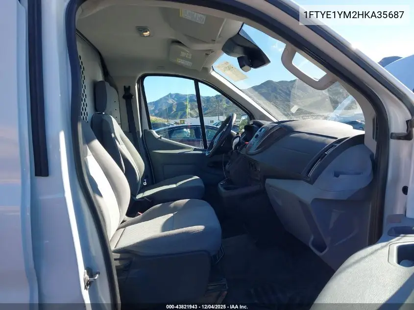 1FTYE1YM2HKA35687 2017 Ford Transit-150