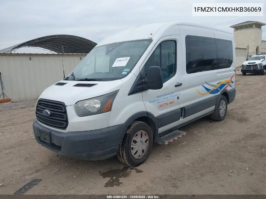 1FMZK1CMXHKB36069 2017 Ford Transit-150 Xl