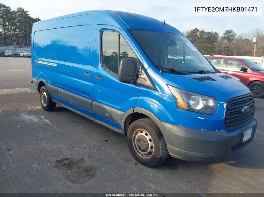 1FTYE2CM7HKB01471 2017 Ford Transit-150