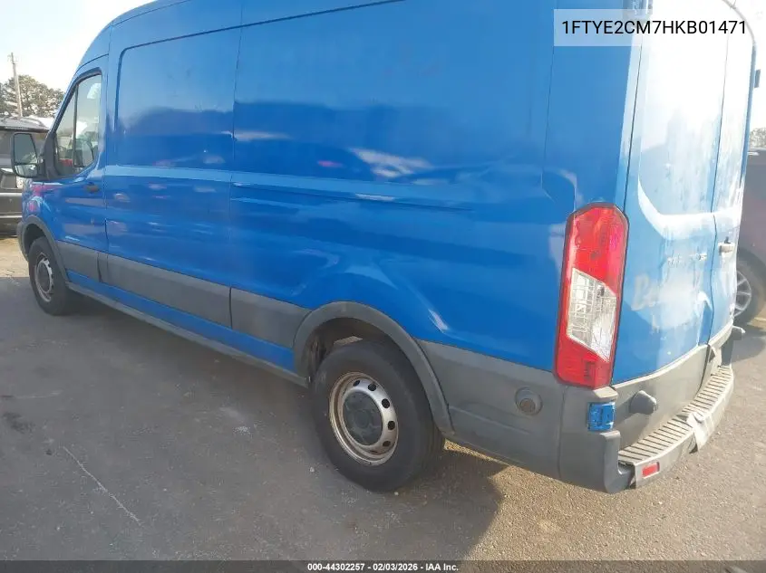 1FTYE2CM7HKB01471 2017 Ford Transit-150