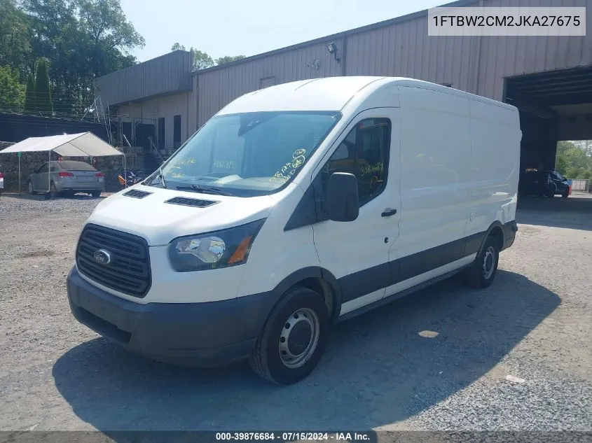 2018 Ford Transit-350 VIN: 1FTBW2CM2JKA27675 Lot: 39876684