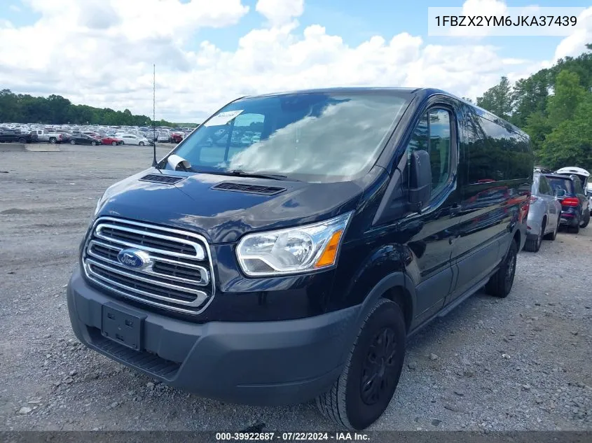 1FBZX2YM6JKA37439 2018 Ford Transit-350 Xlt