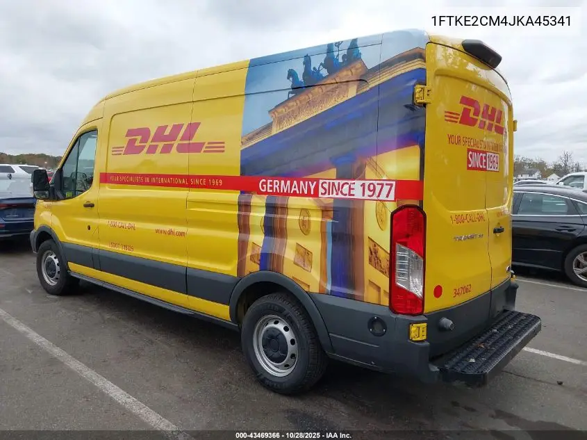 1FTKE2CM4JKA45341 2018 Ford Transit-150