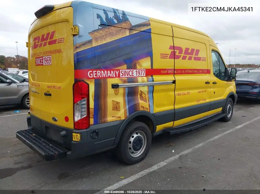 1FTKE2CM4JKA45341 2018 Ford Transit-150