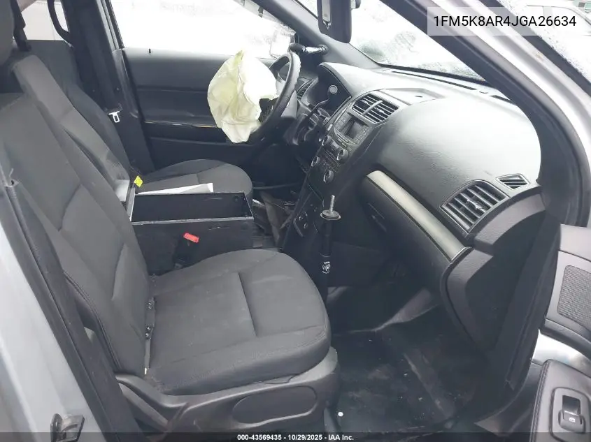 1FM5K8AR4JGA26634 2018 Ford Police Interceptor Utility