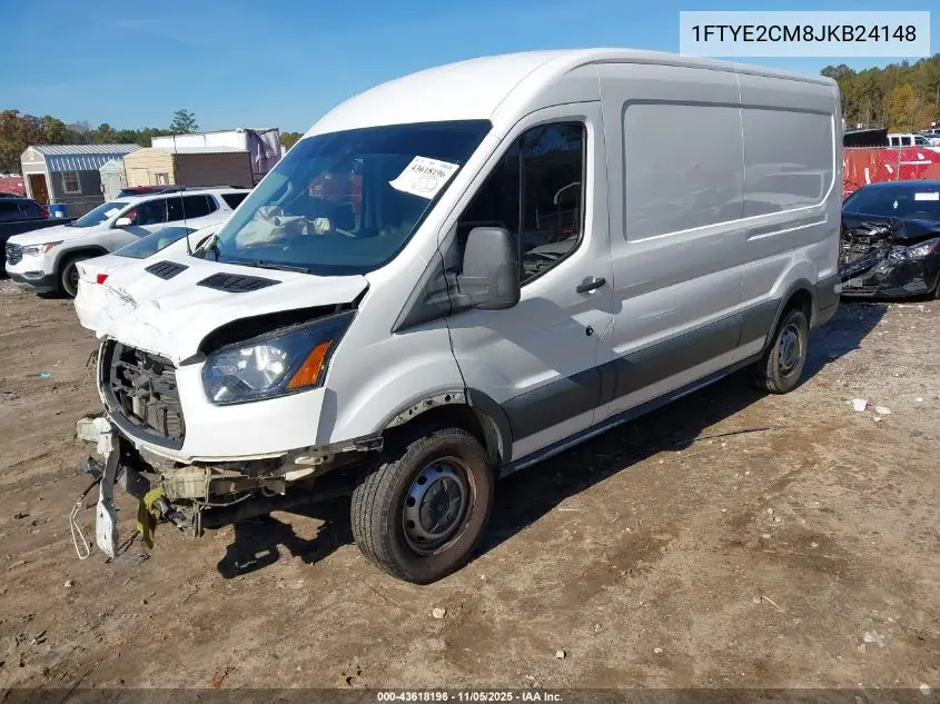 1FTYE2CM8JKB24148 2018 Ford Transit-150
