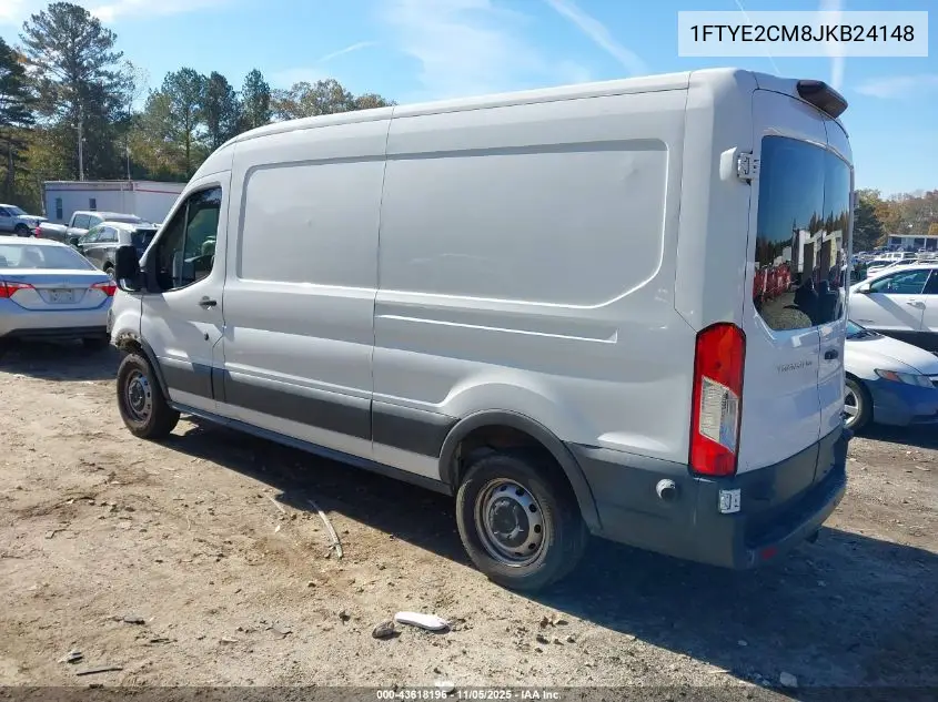 1FTYE2CM8JKB24148 2018 Ford Transit-150