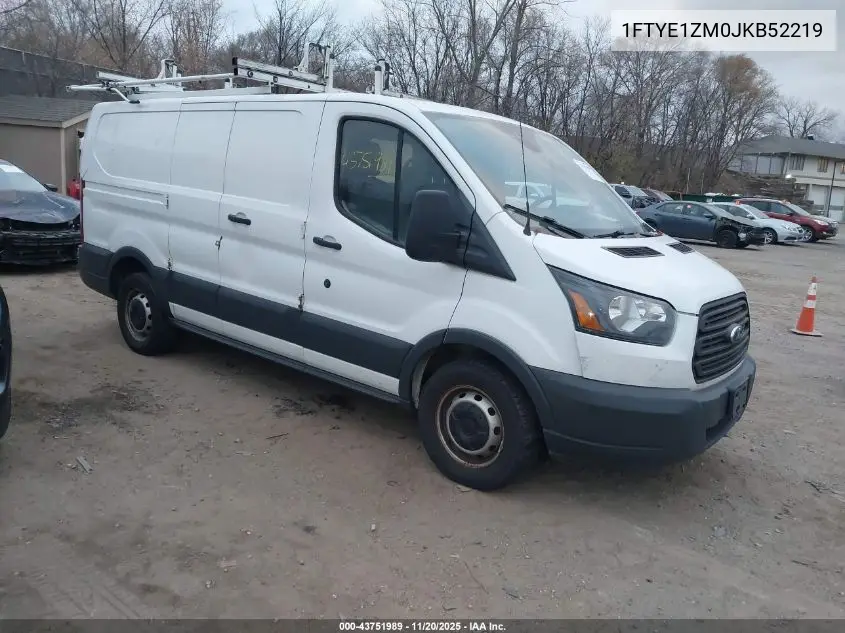 1FTYE1ZM0JKB52219 2018 Ford Transit-150