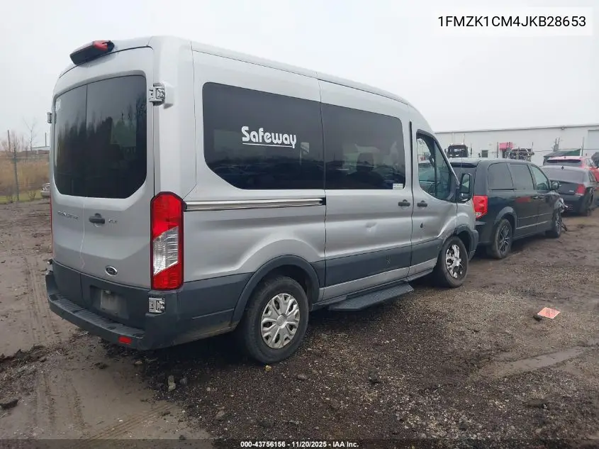 1FMZK1CM4JKB28653 2018 Ford Transit-150 Xlt