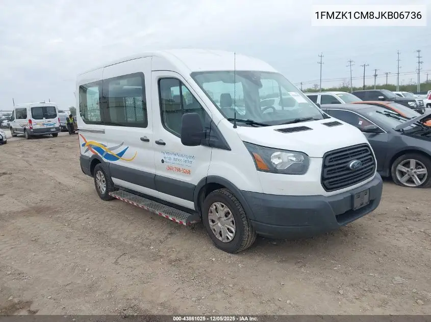 1FMZK1CM8JKB06736 2018 Ford Transit-150 Xl