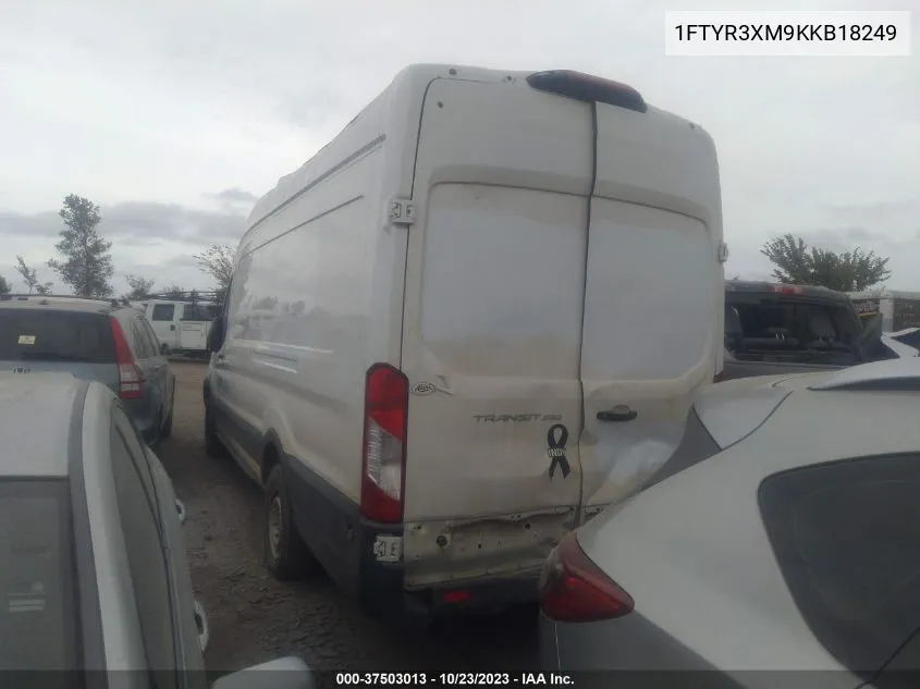 1FTYR3XM9KKB18249 2019 Ford Transit-250