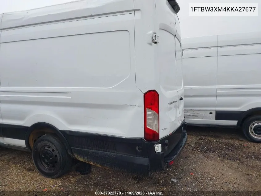 1FTBW3XM4KKA27677 2019 Ford Transit-350