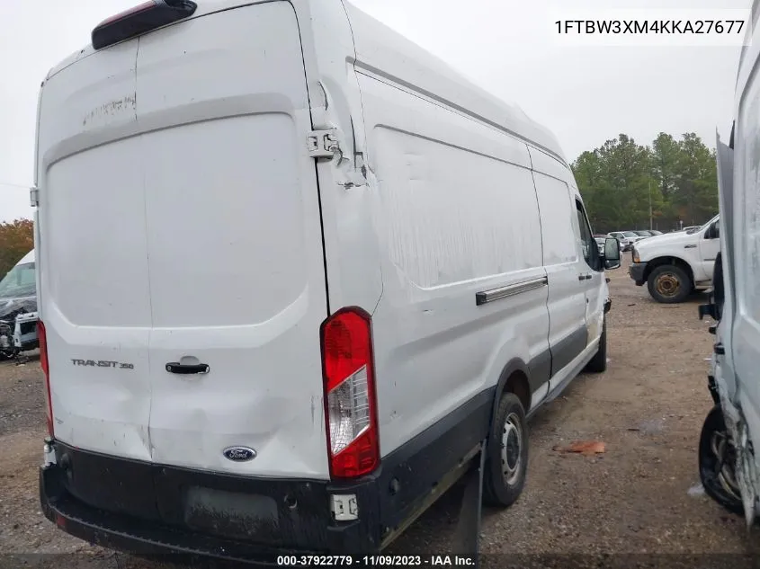 1FTBW3XM4KKA27677 2019 Ford Transit-350