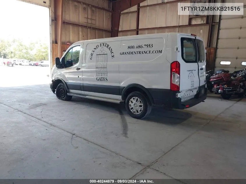 2019 Ford Transit-250 VIN: 1FTYR1ZM8KKB21516 Lot: 40244879