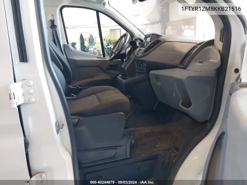 2019 Ford Transit-250 VIN: 1FTYR1ZM8KKB21516 Lot: 40244879