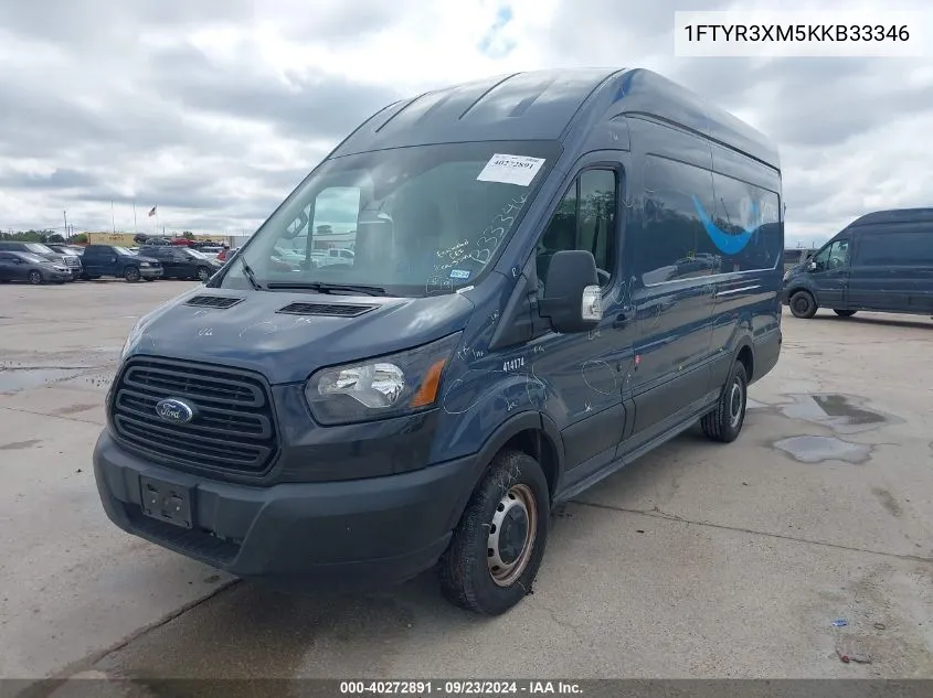 1FTYR3XM5KKB33346 2019 Ford Transit-250