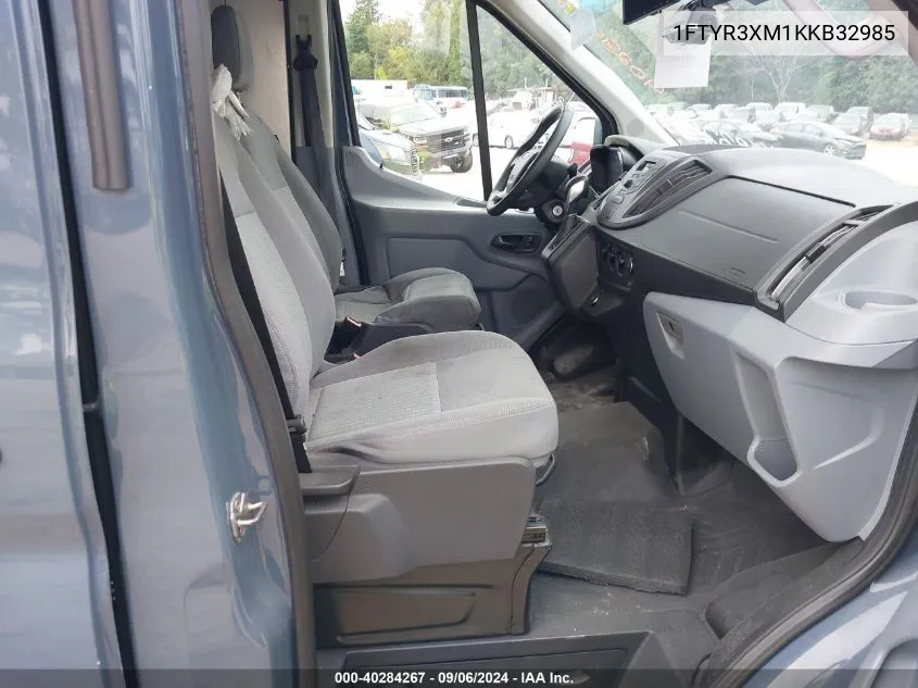 2019 Ford Transit-250 VIN: 1FTYR3XM1KKB32985 Lot: 40284267