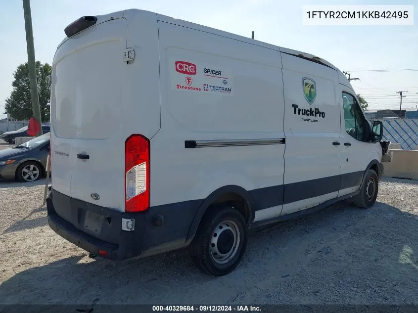 1FTYR2CM1KKB42495 2019 Ford Transit-250