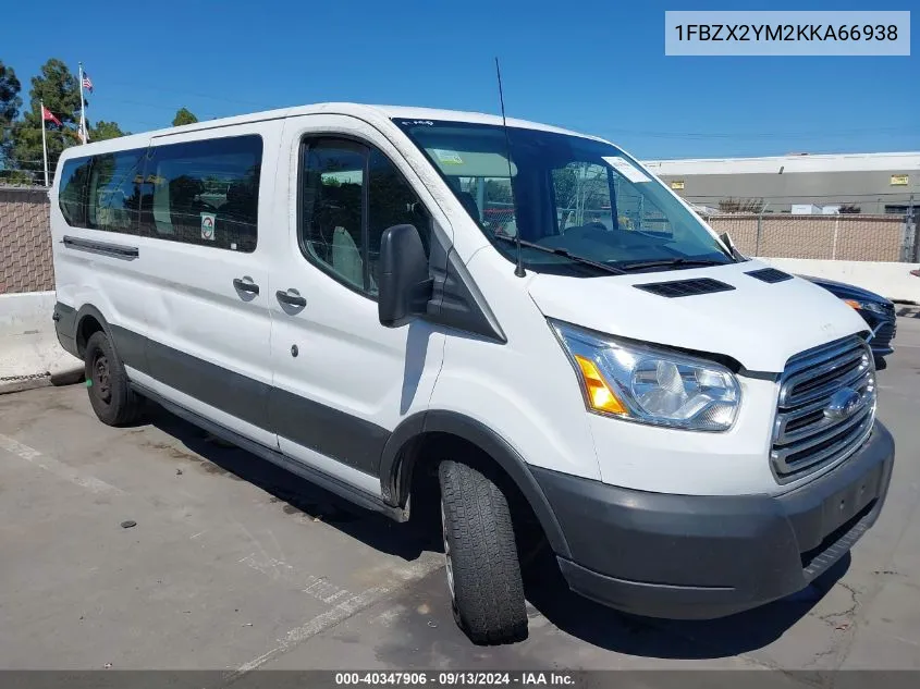 1FBZX2YM2KKA66938 2019 Ford Transit-350 Xlt