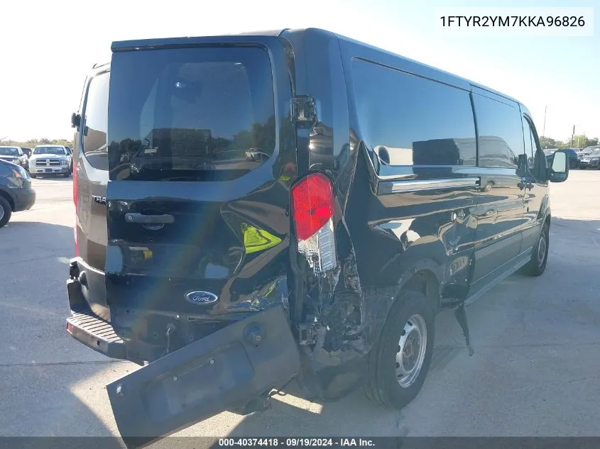 1FTYR2YM7KKA96826 2019 Ford Transit-250