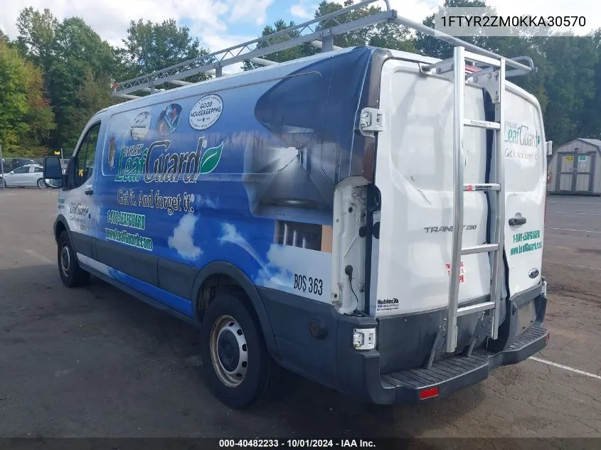 1FTYR2ZM0KKA30570 2019 Ford Transit-250