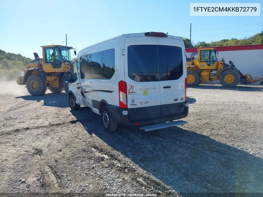 1FTYE2CM4KKB72778 2019 Ford Transit-150