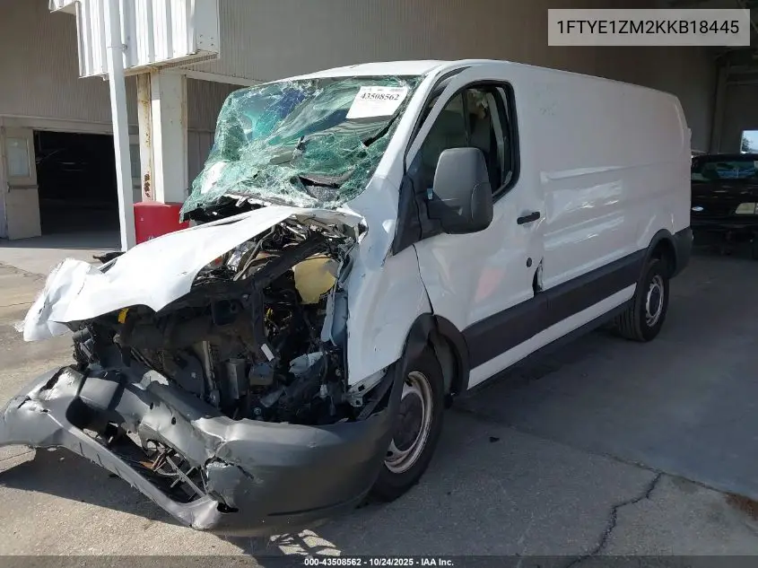 1FTYE1ZM2KKB18445 2019 Ford Transit-150