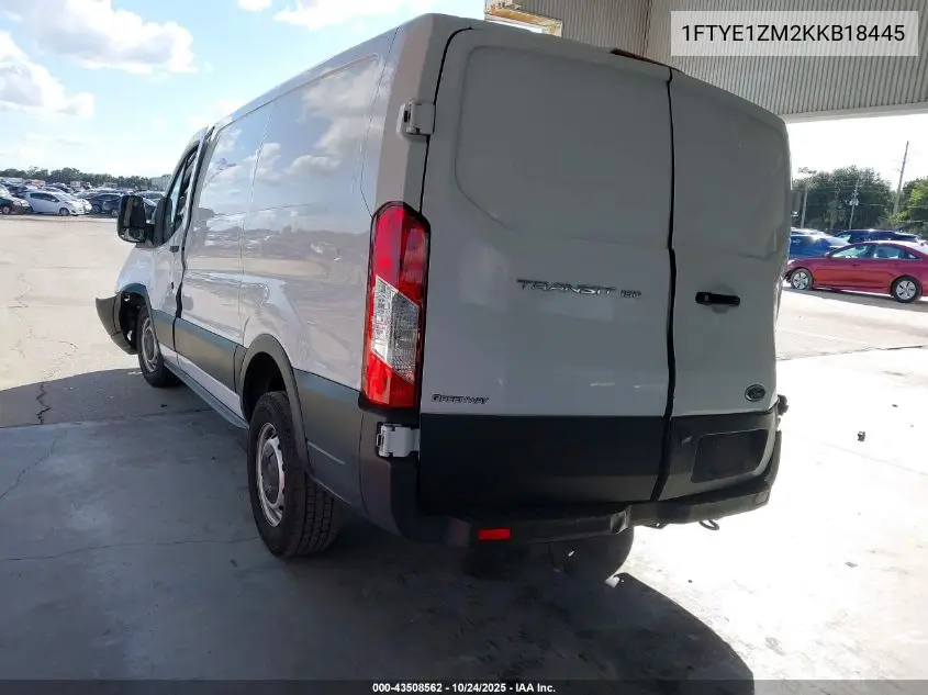 1FTYE1ZM2KKB18445 2019 Ford Transit-150
