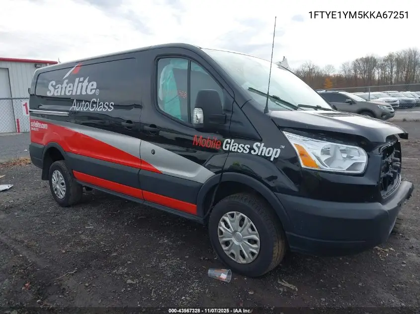 1FTYE1YM5KKA67251 2019 Ford Transit-150
