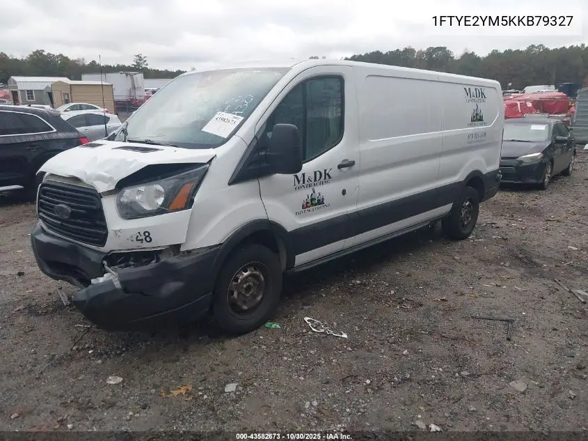 1FTYE2YM5KKB79327 2019 Ford Transit-150