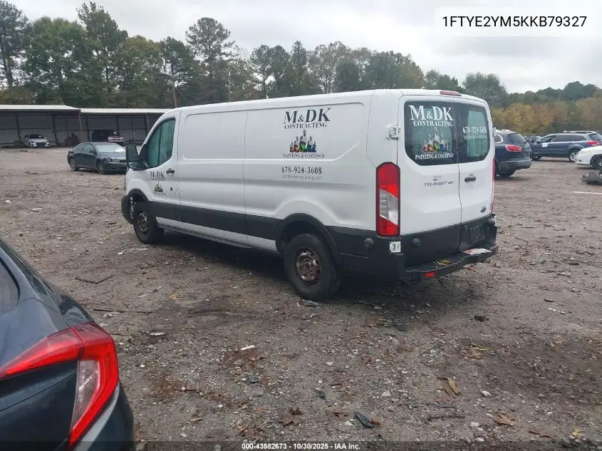 1FTYE2YM5KKB79327 2019 Ford Transit-150