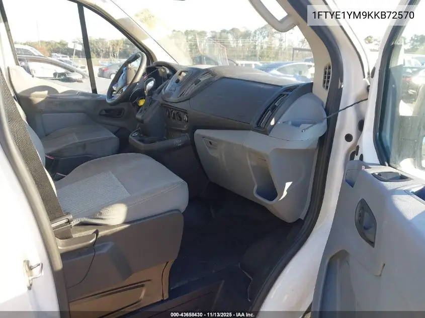 1FTYE1YM9KKB72570 2019 Ford Transit-150