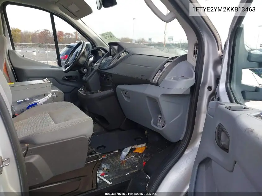 1FTYE2YM2KKB13463 2019 Ford Transit-150