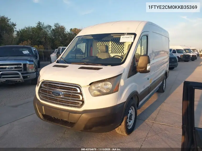 1FTYE2CM0KKB35369 2019 Ford Transit-150