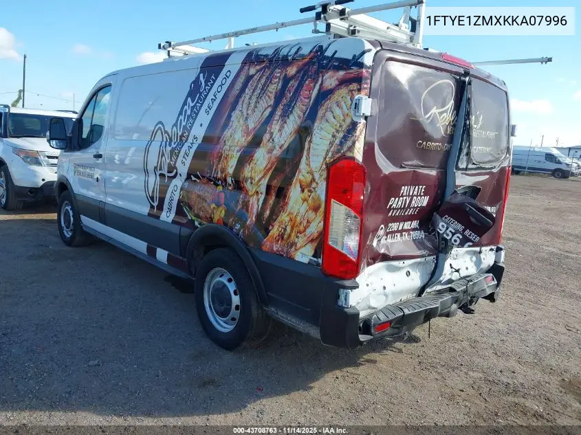 1FTYE1ZMXKKA07996 2019 Ford Transit-150