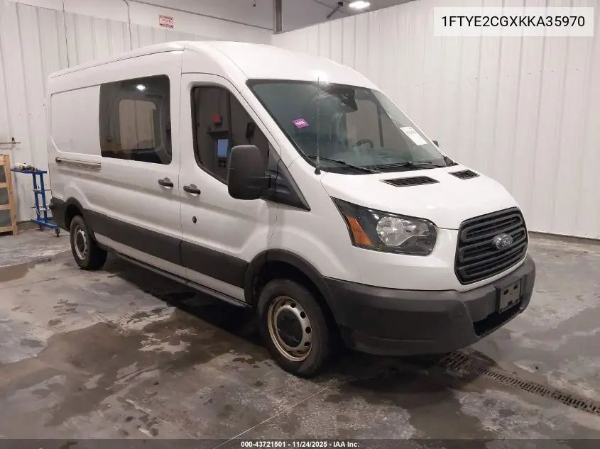 1FTYE2CGXKKA35970 2019 Ford Transit-150