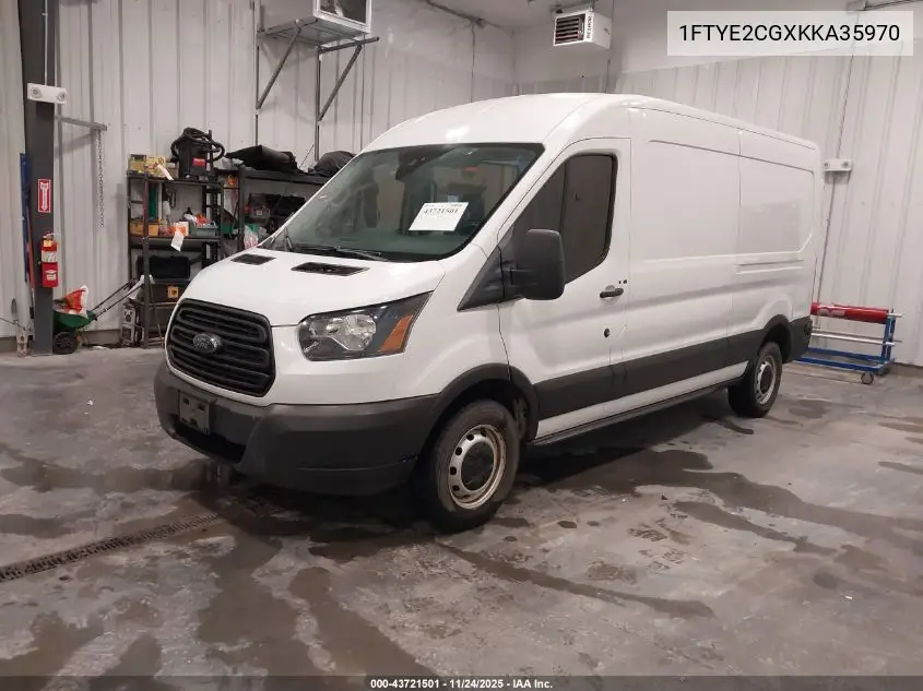 1FTYE2CGXKKA35970 2019 Ford Transit-150