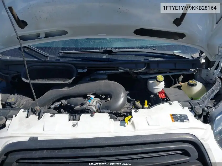 1FTYE1YM9KKB28164 2019 Ford Transit-150