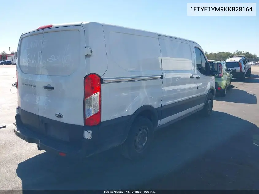1FTYE1YM9KKB28164 2019 Ford Transit-150