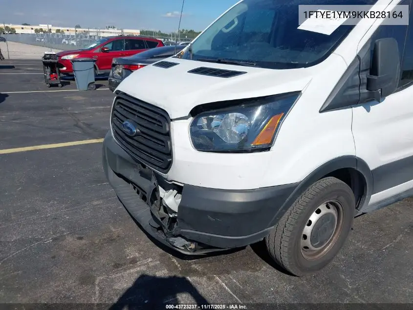 1FTYE1YM9KKB28164 2019 Ford Transit-150