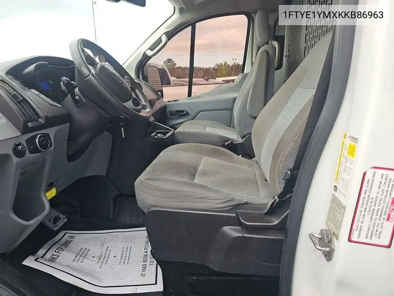 1FTYE1YMXKKB86963 2019 Ford Transit-150