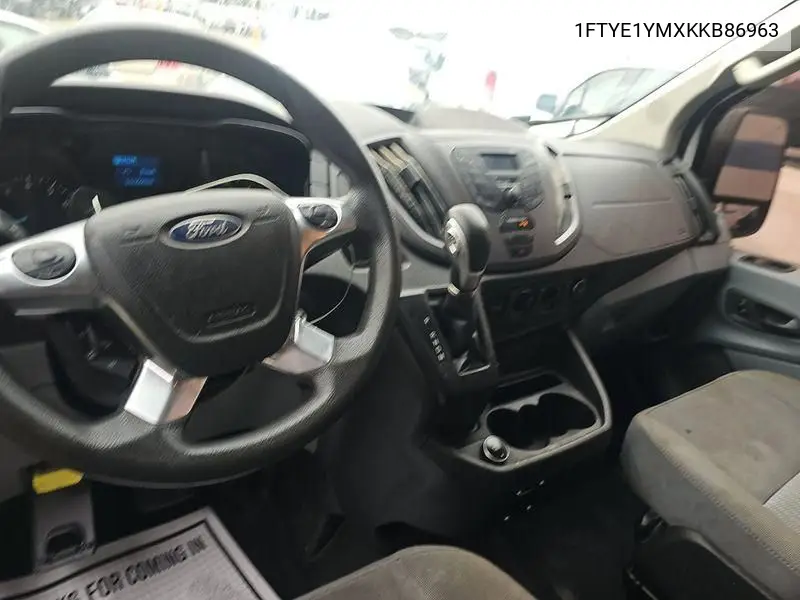 1FTYE1YMXKKB86963 2019 Ford Transit-150