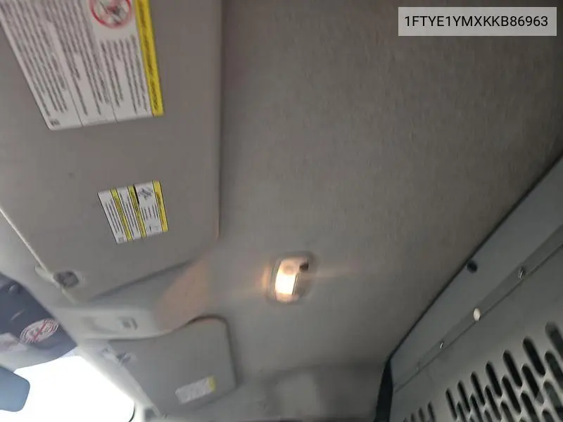 1FTYE1YMXKKB86963 2019 Ford Transit-150