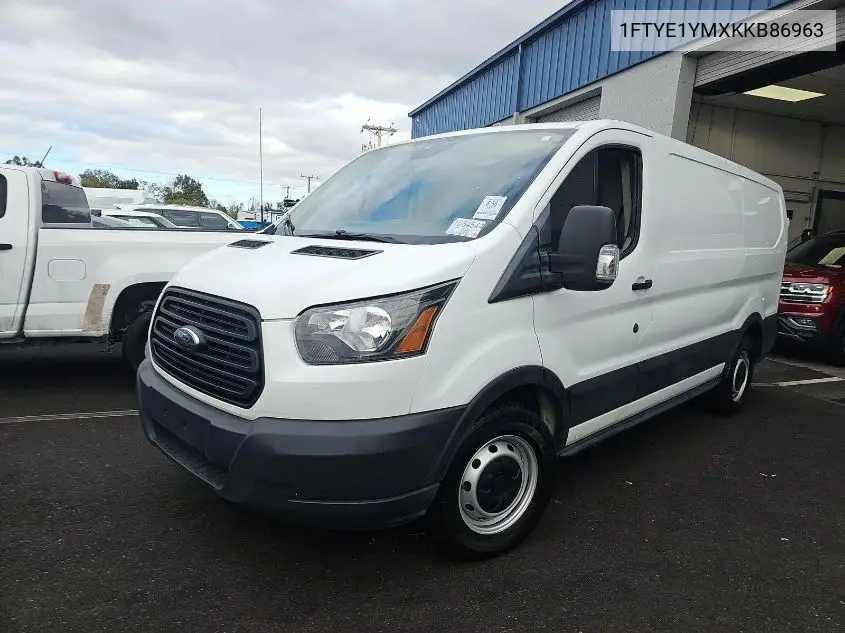 1FTYE1YMXKKB86963 2019 Ford Transit-150
