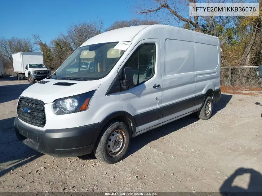 1FTYE2CM1KKB36076 2019 Ford Transit-150