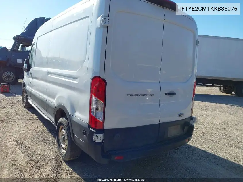 1FTYE2CM1KKB36076 2019 Ford Transit-150