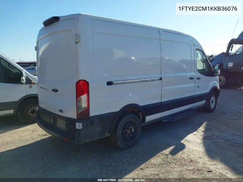 1FTYE2CM1KKB36076 2019 Ford Transit-150