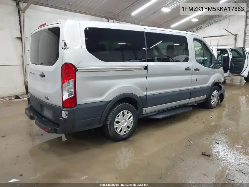 1FMZK1YM5KKA17863 2019 Ford Transit-150 Xl