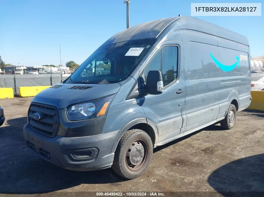 1FTBR3X82LKA28127 2020 Ford Transit-250 Cargo Van